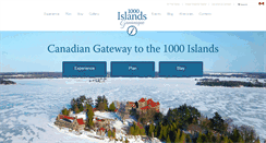 Desktop Screenshot of 1000islandstourism.com