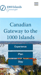 Mobile Screenshot of 1000islandstourism.com